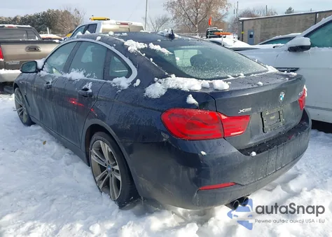 2018 BMW 430I Gran Coupe xDrive from USA, damaged, VIN WBA4J3C56JBL04282